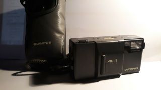 Olympus Af - 1 Vintage Retro Compact Film Camera 35mm F/2.  8 Lens