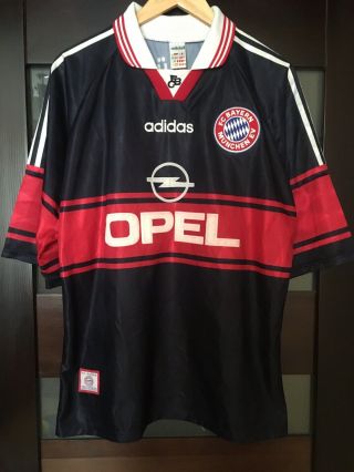 Bayern Munich Germany 1996/1997 Home Jersey Rare Vintage