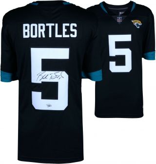 Blake Bortles Jacksonville Jaguars Autographed Nike Black Limited Jersey