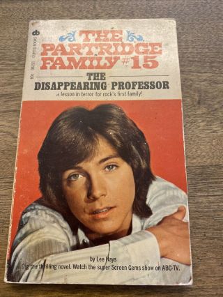 Vintage 1973 David Cassidy The Partridge Family 15 The Disappearing Professor