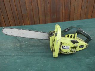 Vintage Pioneer P12 Chainsaw Chain Saw With 16 " Bar