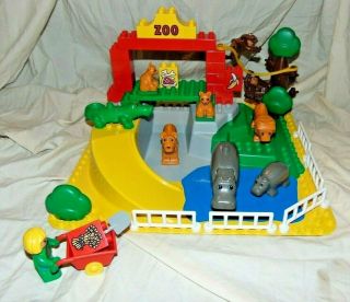 Rare Vintage Lego Duplo Zoo 2668 - Complete - - - Cond.