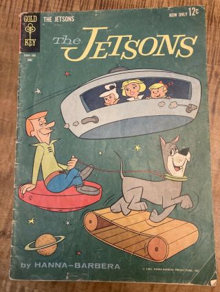 Hanna - Barbera The Jetsons June 1963 Vintage Comic Gold Key