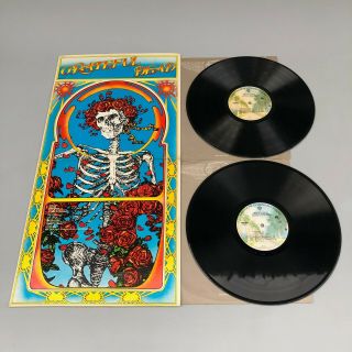 Grateful Dead - (skull And Roses) - 1975 Vintage Vinyl Lp