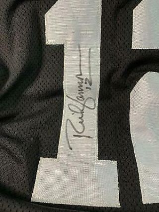 Oakland Raiders Rich Gannon Autographed Signed Black Jersey Reebok