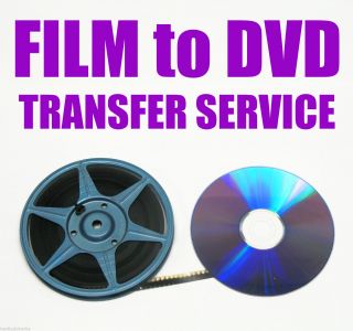 Vintage Regular 8mm,  8mm Home Movie Film To Dvd Or Digital Files Transfer
