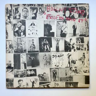 The Rolling Stones Exile On Main Street Vintage Vinyl Lp Cox 2 - 2900 Unipak