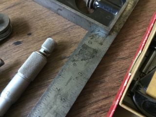 VINTAGE STARRETT TOOLS AND OTHERS BRANDS BUT MAINLY STARRETT,  SQUARE,  MICRO 3