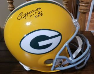 Paul Hornung Autographed Signed Green Bay Packers Full Size Helmet Jsa