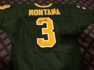 Joe Montana Autographed Signed Notre Dame Jersey Jsa 49ers Chiefs