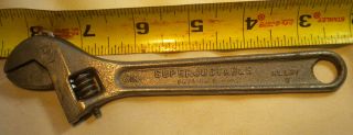 Vintage J.  H.  Williams Usa Six Inch Adjustable Wrench