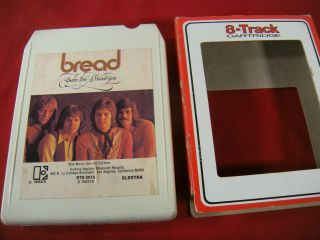 Vintage 8 Track Tape Bread Baby Im A Want You