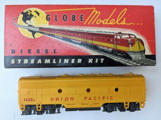 Old Vintage 50s 60s Globe Models Diesel Streamliner Kit A 98 Union Pacific Train