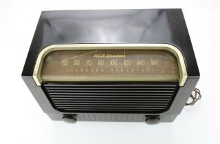 Vintage 1952 Rca Victor Tube Radio Model 1080c Bakelite Parts Or Restore