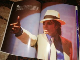 Michael Jackson Moonwalker the Story Book Paperback Vintage 1988 3