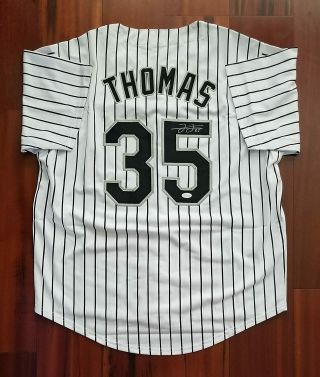 Frank Thomas Autographed Signed Jersey Chicago White Sox Jsa