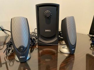 Dell Speakers And Sub Woofer Vintage -