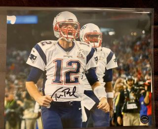 Tom Brady Signed Photo (8x10) Authenticated