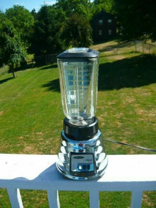Vintage Hamilton Beach Mixer 2 Speed Blender Stainless Stee L " Made In Usa "