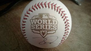 San Francisco Giants Tim Lincecum 2012 World Series Autographed Baseball (mlb Au