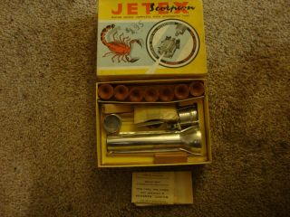 Vintage Jetex " Scorpion " Model Rocket Motors With Charges And Augmenter.