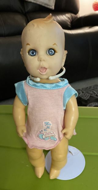 Vintage Gerber Baby Doll Flirty Eyes All Rubber Body 1985 In Pink Outfit 11 “
