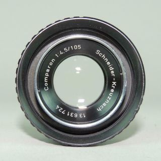 Vintage Schneider - Kreuznach Componar 105mm 4.  5 Enlarging Lens