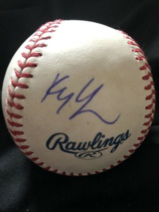 Seattle Mariners Kyle Lewis Autographed 2018 Arizona Spring Training Baseball