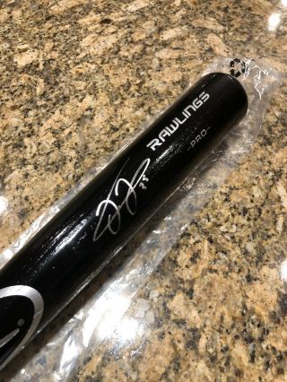 Frank Thomas Signed Rawlings Full Size Bat Beckett W/ Tube White Sox Hof