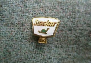 Vintage 14k Gold Sinclair 15yr Service Award Oil&gas Petroleum Pin