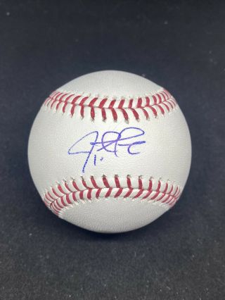 Los Angeles Dodgers Justin Turner Signed Baseball Jsa All Star Autograph
