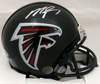 Michael Vick Authentic Autographed Signed Atlanta Falcons Mini Helmet 177513