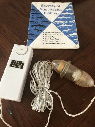60s Fishing Tr - Vii Fish Call,  W/o Box Plus Bonus Book,  Secrets Of Tish