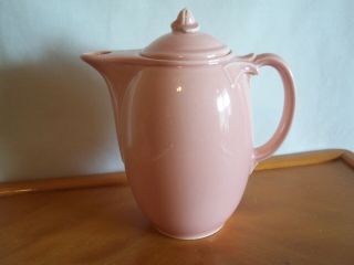 Vintage Taylor Smith & Taylor Luray Sharon Pink After Dinner Coffee Pot
