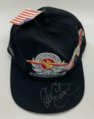 Dale Earnhardt Sr Signed Winston Cup Hat Cap Autographed Jsa Nascar Auto
