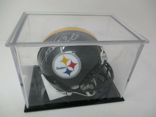 Pittsburgh Steelers Rod Woodson Autographed Riddell Mini Helmet With