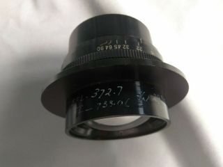 Vintage Large Format Camera Lens.  Jml Process Lens 372mm F:11