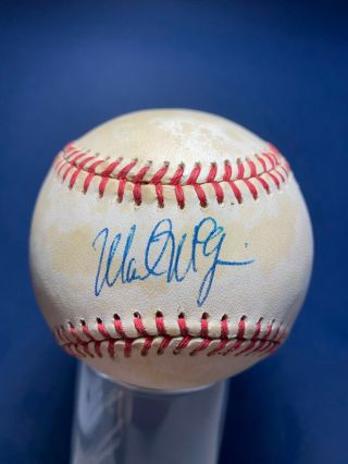 Mark Mcgwire 1987 Official All - Star Game Signed Baseball Auto Autograph Psa Dna