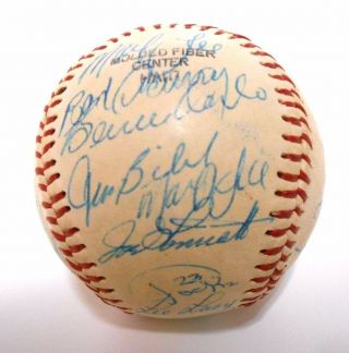 Willie Stargell Bert Blyleven 1980 Pittsburgh Pirates Team Signed Autograph Ball
