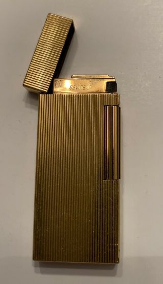 Vintage Im Corona Savinelli Gold Pipe Lighter