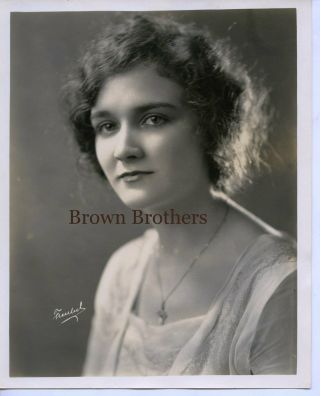 Vintage 1920s Hollywood Mary Philbin Dbw Photo By Freulich - Brown Bros