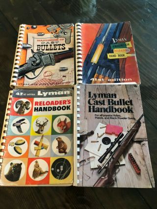 Four Lyman Vintage Handbooks