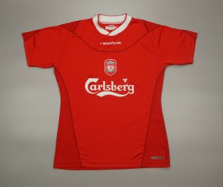 Vintage Liverpool 2002 2004 Home Football Soccer Shirt Jersey Reebok Camiseta
