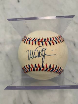 Official 1984 Olympic Baseball Signed By Mark Mcguire