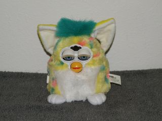 Vintage Furby Baby By Tiger Electronics 70 - 940 (yellow And White)