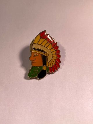 Vintage Chief Wahoo Cleveland Indians Stadium Pin 1950s