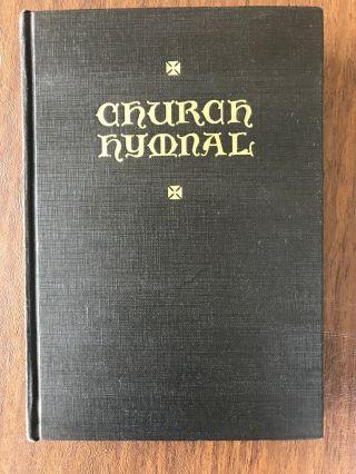 Seventh - Day Adventist Church Hymnal With Music Notes Black (1941 Hc) Vintage