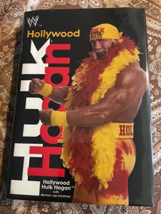 Hulk Hogan Autographed Book Hollywood Hulk Hogan 2002