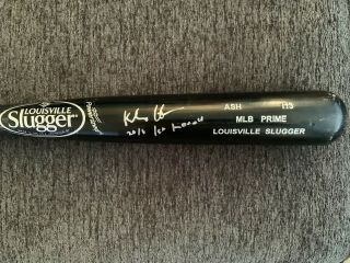 KODY HOESE Dodgers Inscribed Signed Auto Autographed Game Bat Beckett 2