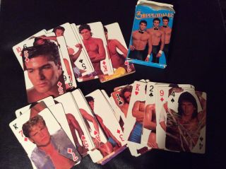 Vintage 1988 Chipendales Playing Cards Complete 2